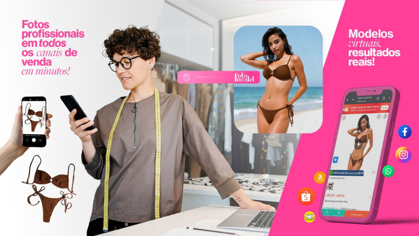 Conectar emoção e tecnologia é a missão do FotoModel com suas imagens criadas por IA.
