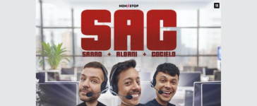 Non Stop apresenta Victor Sarro, Renato Albani e Júlio Cocielo com o espetáculo “S.A.C.” no Rio de Janeiro dia 09 de novembro.